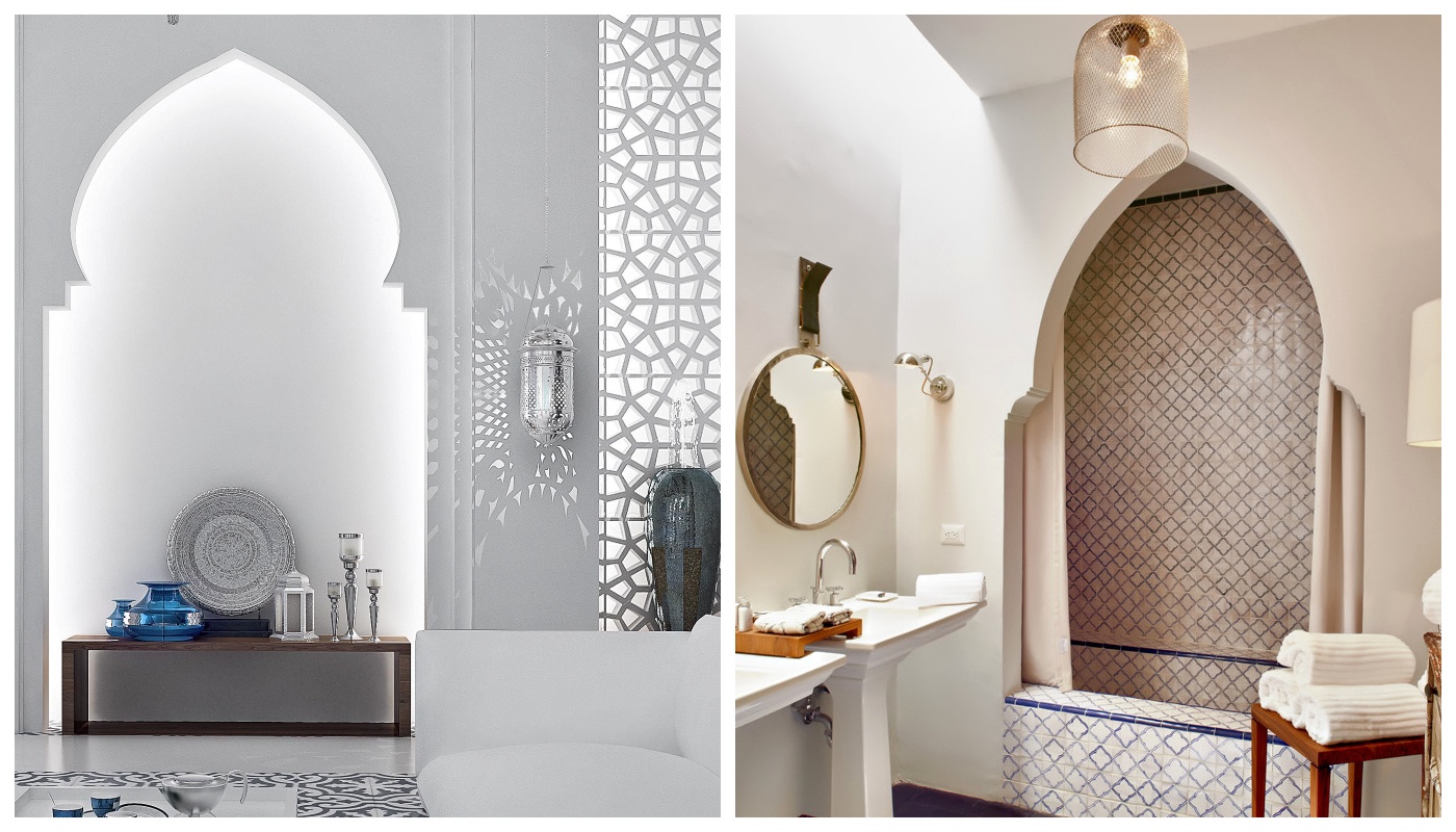 Łazienka w stylu marokańskim