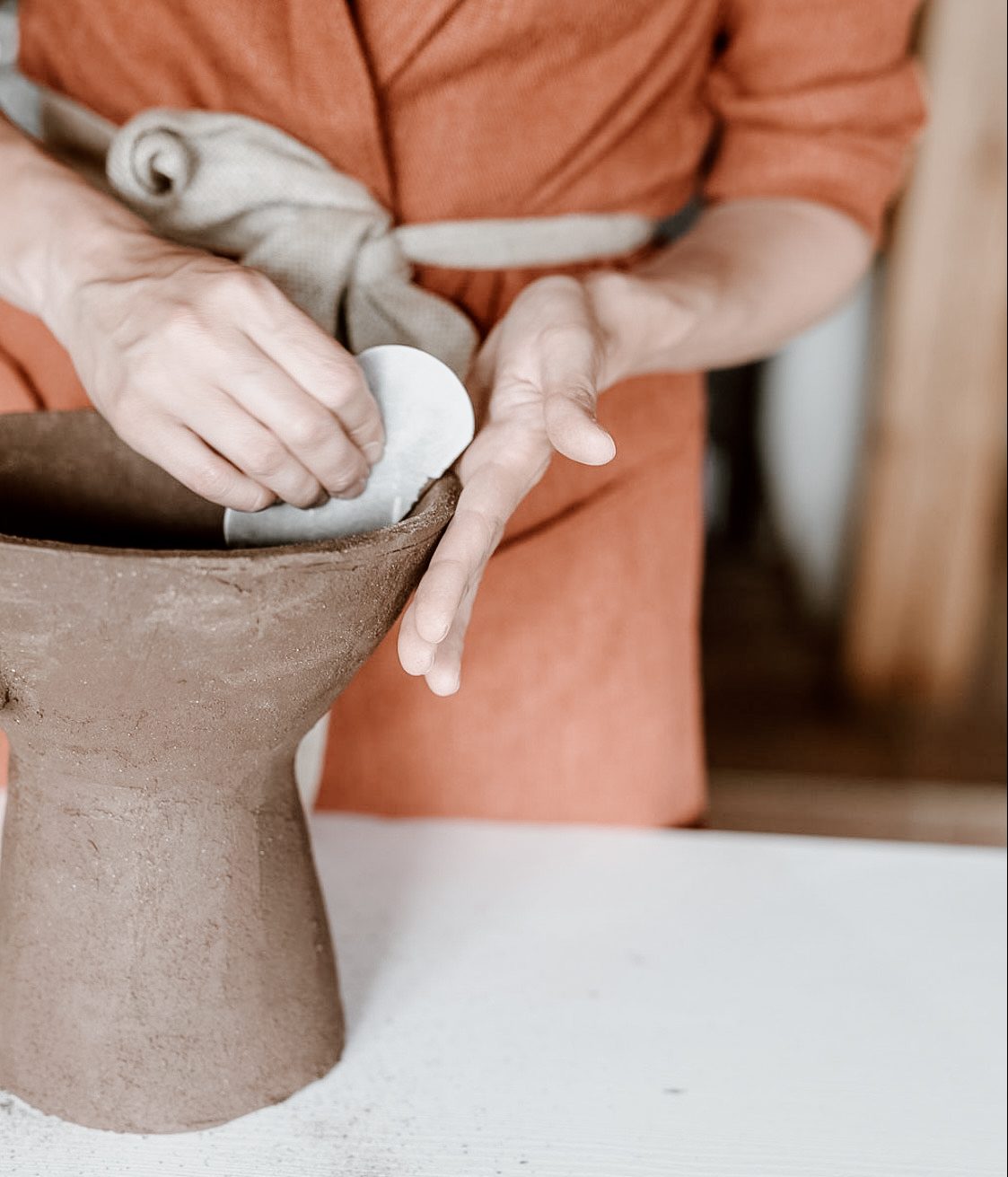 Ręcznie robione wazony ceramiczne